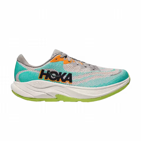 HOKA Rincon 4 'Cosmic Grey Electric Aqua'