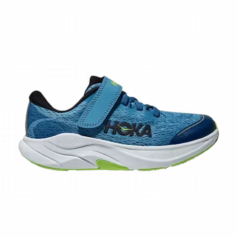 HOKA Rincon 4 Little Kids 'Foggy Night Alpine Blue'