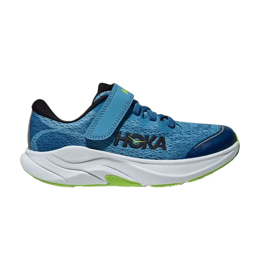 HOKA Rincon 4 Little Kids Foggy Night Alpine Blue