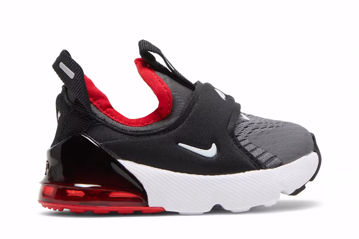 Nike Air Max 270 Extreme TD Iron Grey University Red, view 2