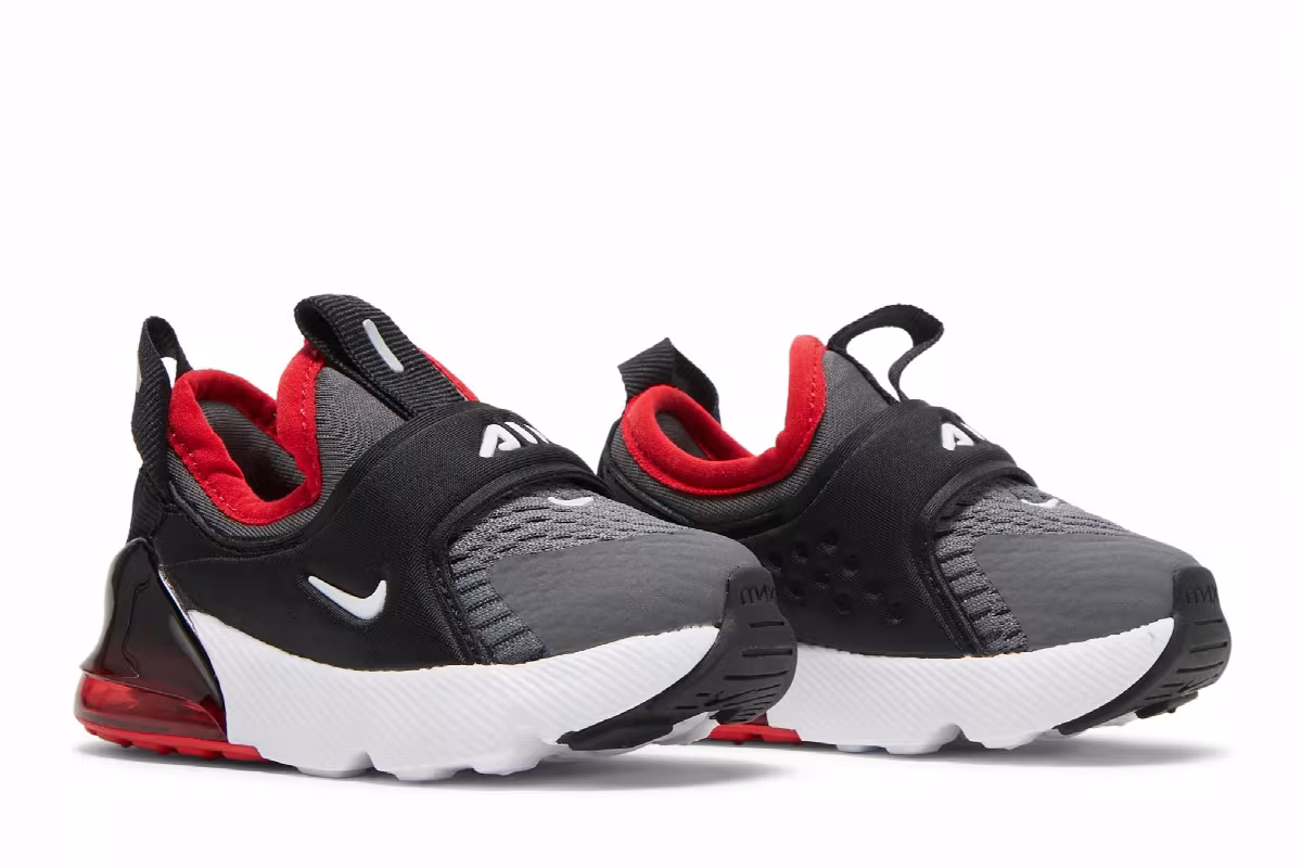 Nike Air Max 270 Extreme TD Iron Grey University Red, view 9