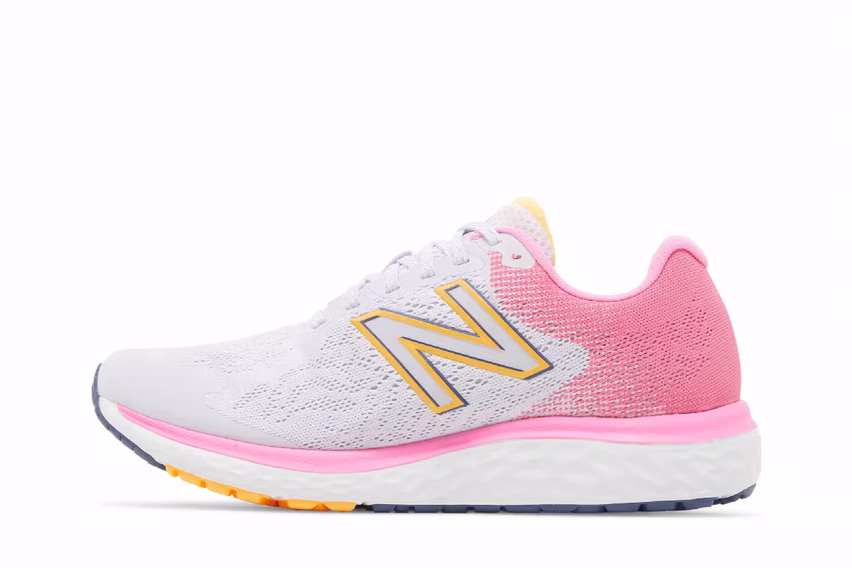 New Balance Women's Fresh Foam 680v7 Libra Vibrant Pink, view 4