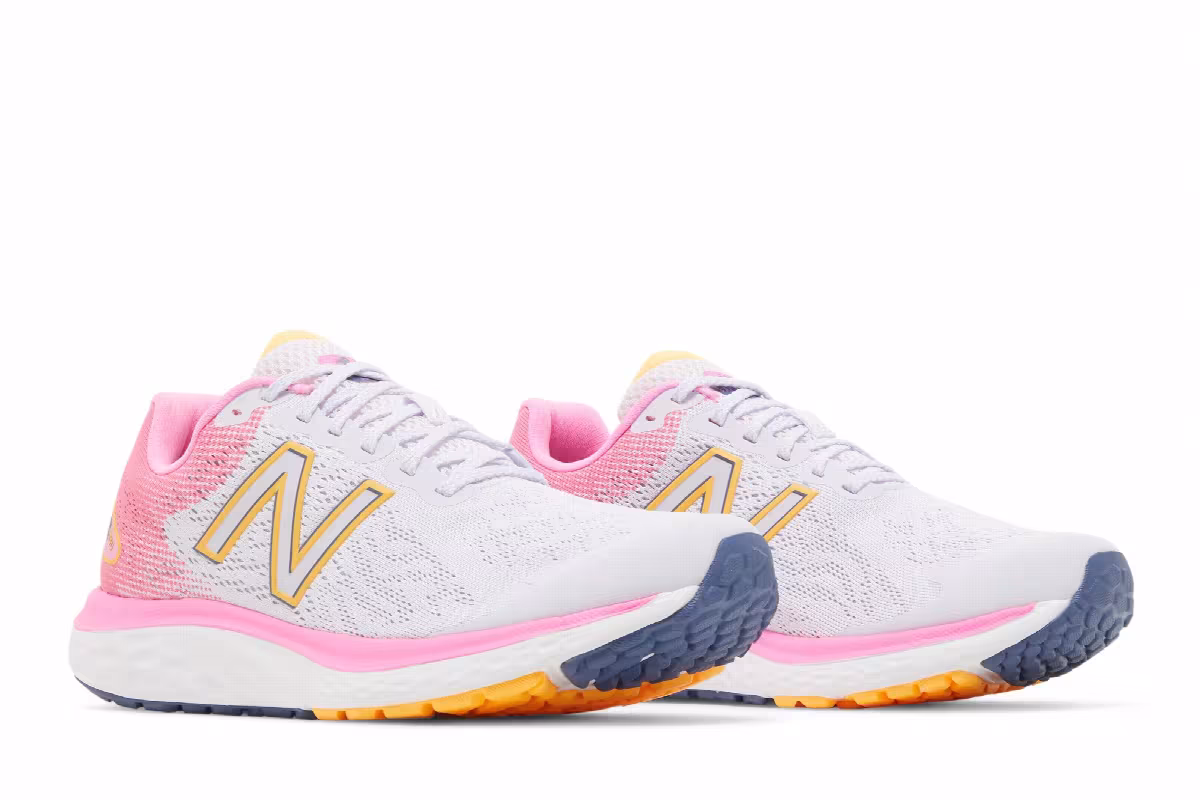 New Balance Women's Fresh Foam 680v7 Libra Vibrant Pink, view 9