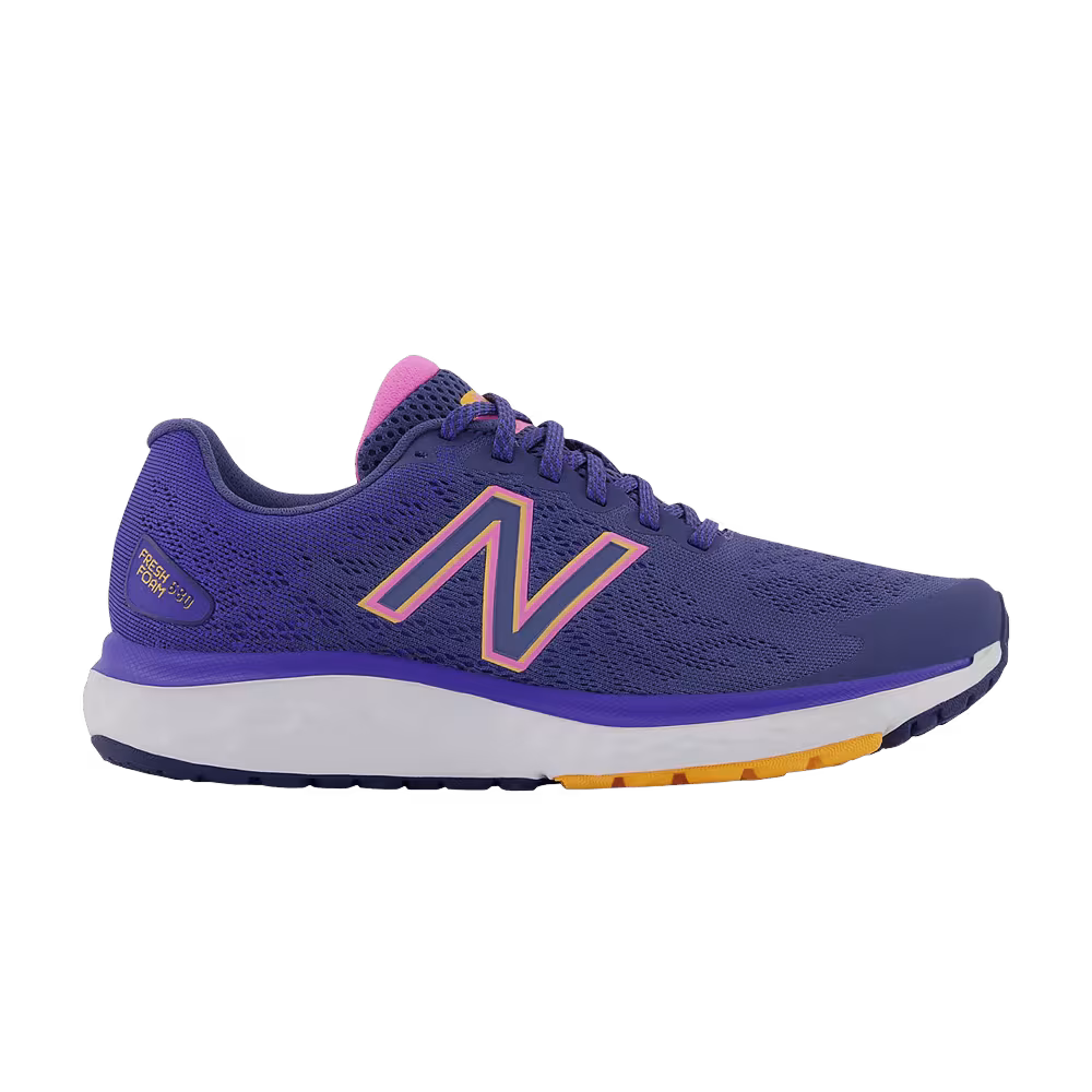 New Balance Women's 680v7 Wide Night Sky Aura