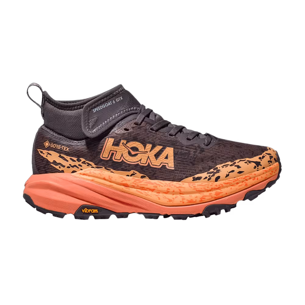 HOKA Women's Speedgoat 6 Mid GORE-TEX Galaxy Guava