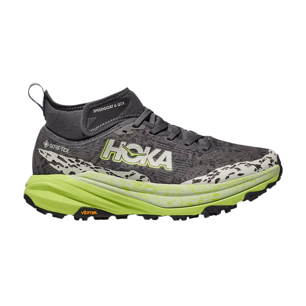 HOKA Speedgoat 6 Mid GORE-TEX Outer Orbit Lettuce