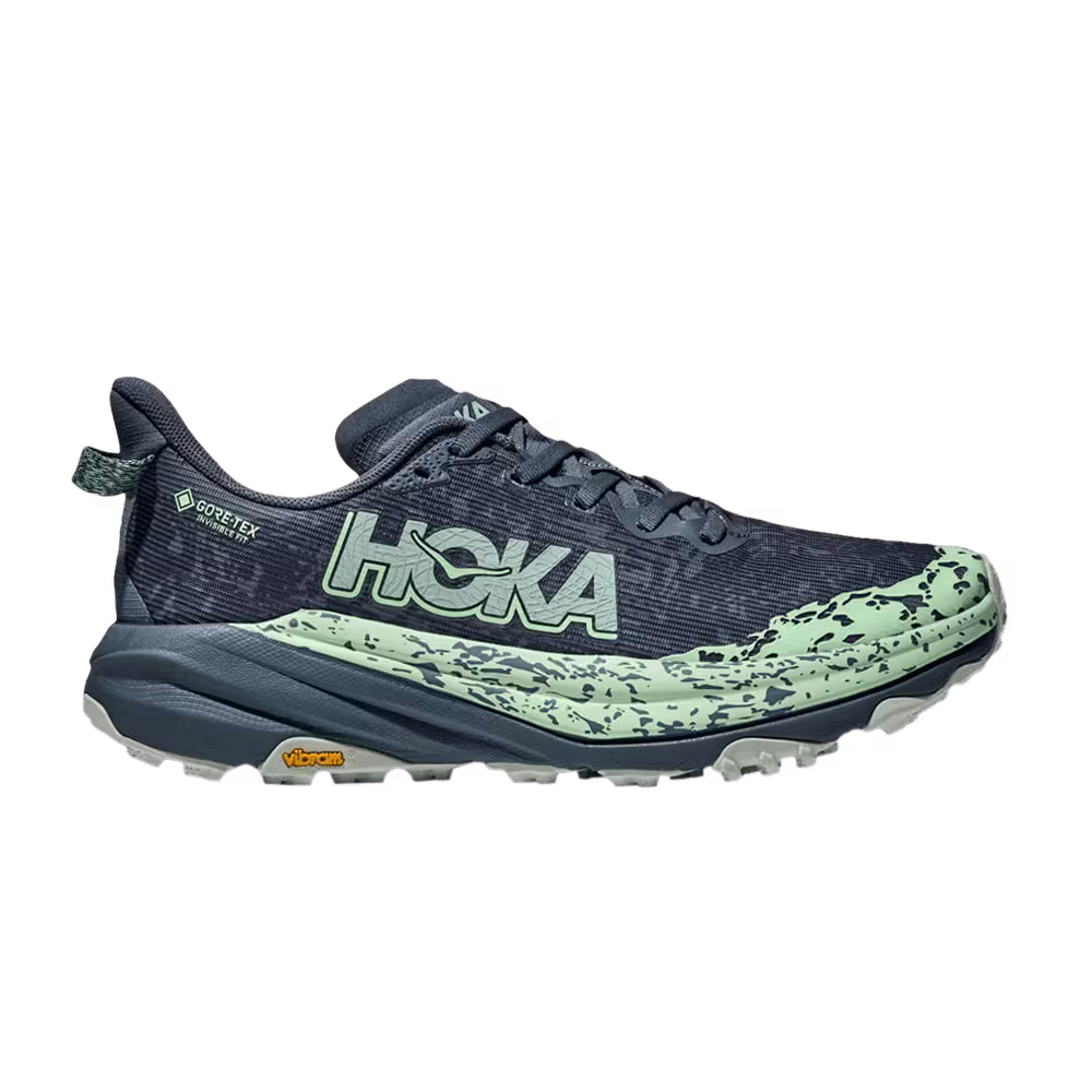 HOKA Women's Speedgoat 6 GORE-TEX Thunder Cloud Mint Fluorite