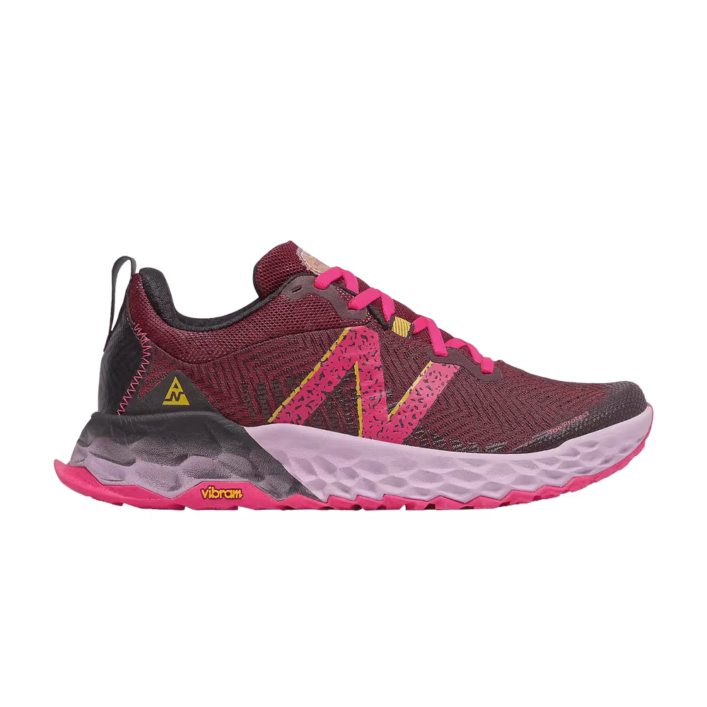 New Balance Women's Fresh Foam Hierro v6 Wide Garnet Pink Glow