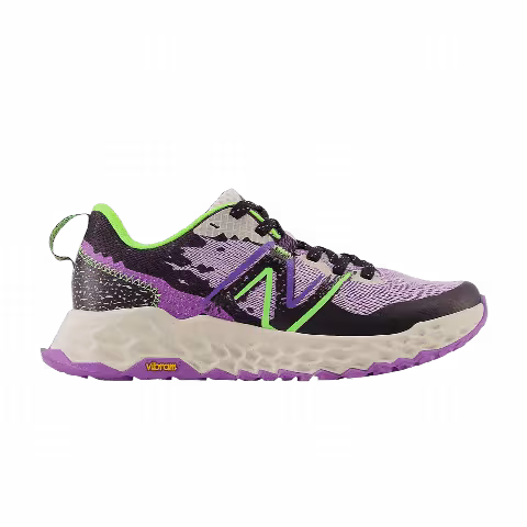 New Balance Fresh Foam Hierro v7 Big Kid Wide 'Electric Purple Pixel Green'