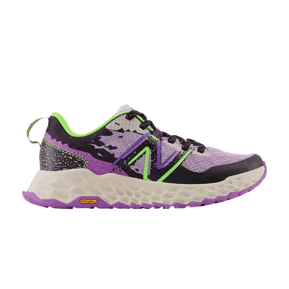 New Balance Fresh Foam Hierro v7 Big Kid Electric Purple Pixel Green