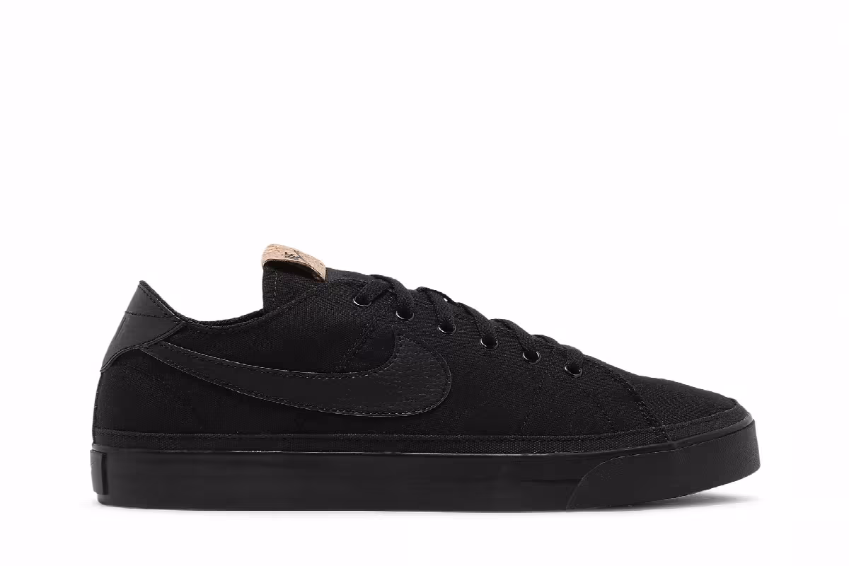 Nike Court Legacy Canvas Black Cork, view 2
