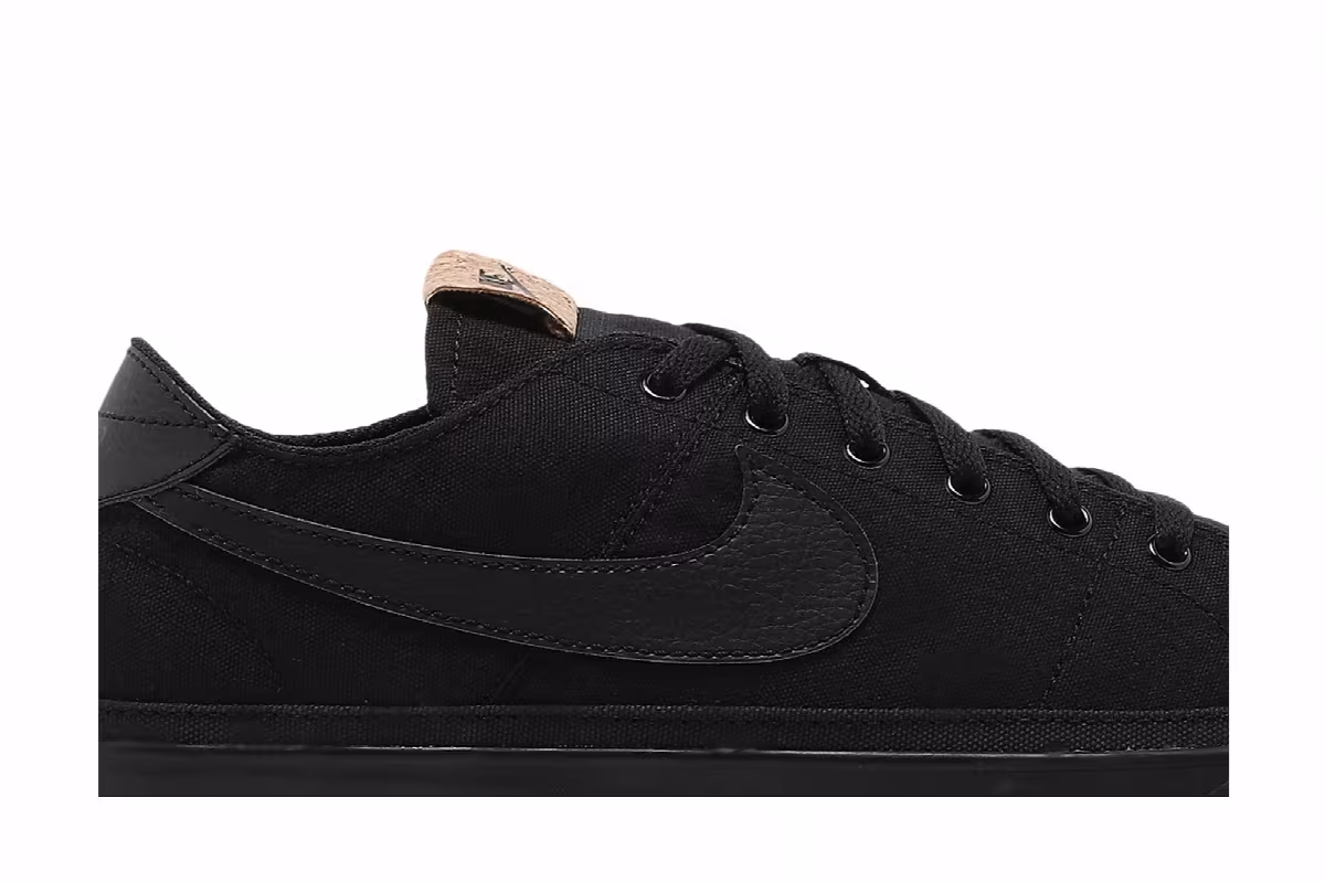 Nike Court Legacy Canvas Black Cork, view 3