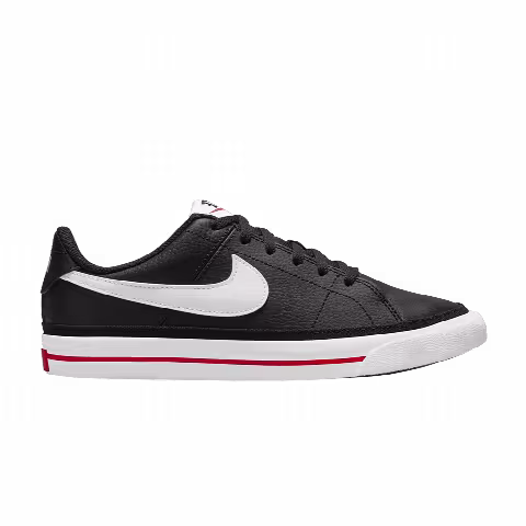 Nike Court Legacy GS 'Black University Red'