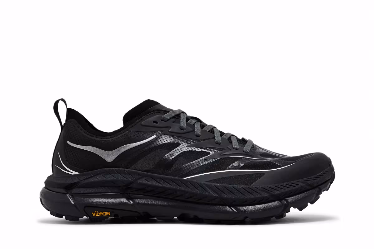 HOKA Mafate Speed 4 Lite Black Outer Orbit, view 2