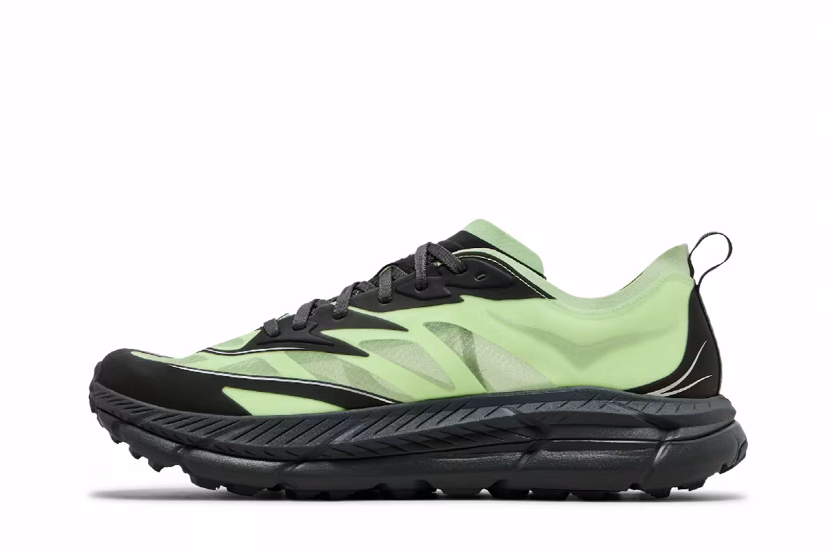 HOKA Mafate Speed 4 Lite Luna Moth Cosmic Grey, view 4