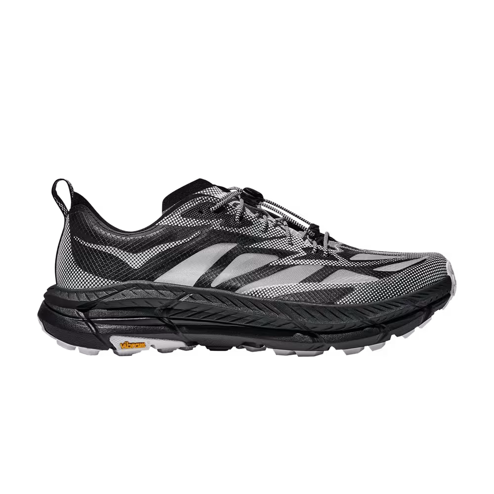 HOKA Mafate Speed 4 Lite Stealth Tech Pack - Black White