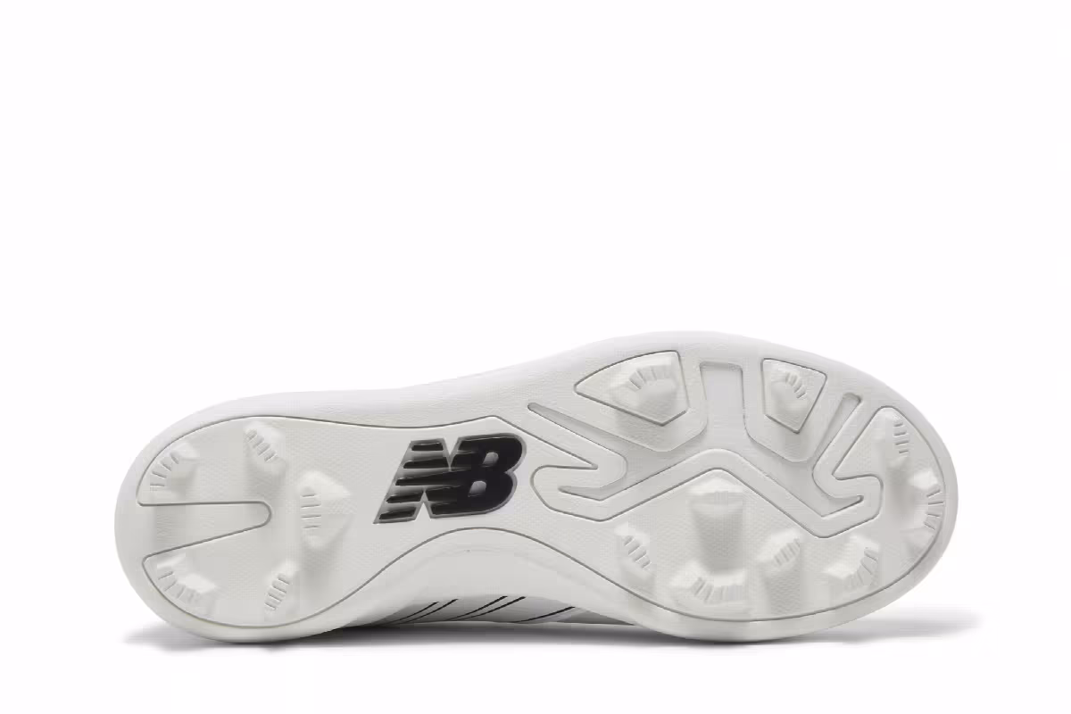 New Balance 4040v6 Big Kid Rubber Molded - White Black, view 5
