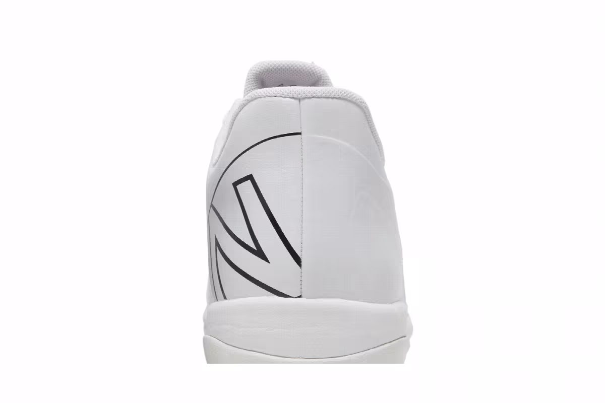 New Balance 4040v6 Big Kid Rubber Molded - White Black, view 8