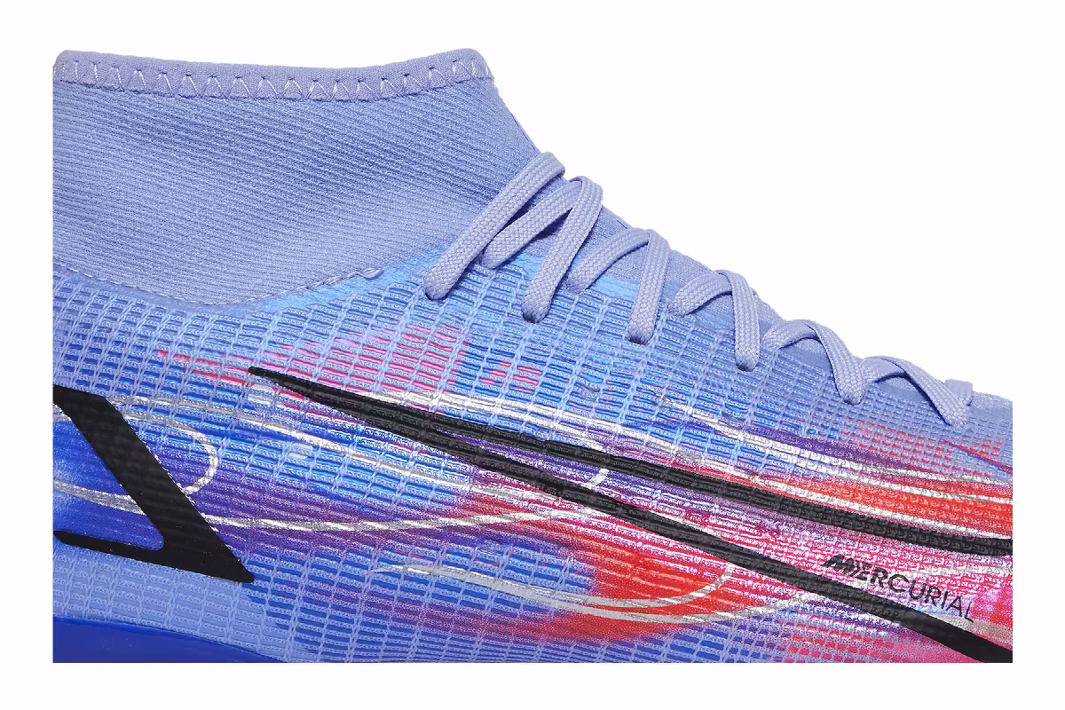 Kylian Mbappé x Nike Mercurial Superfly 8 Pro FG GS Flames, view 3