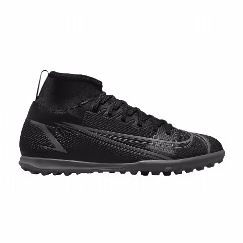 Nike Mercurial Superfly 8 Club TF GS 'Black Iron Grey'