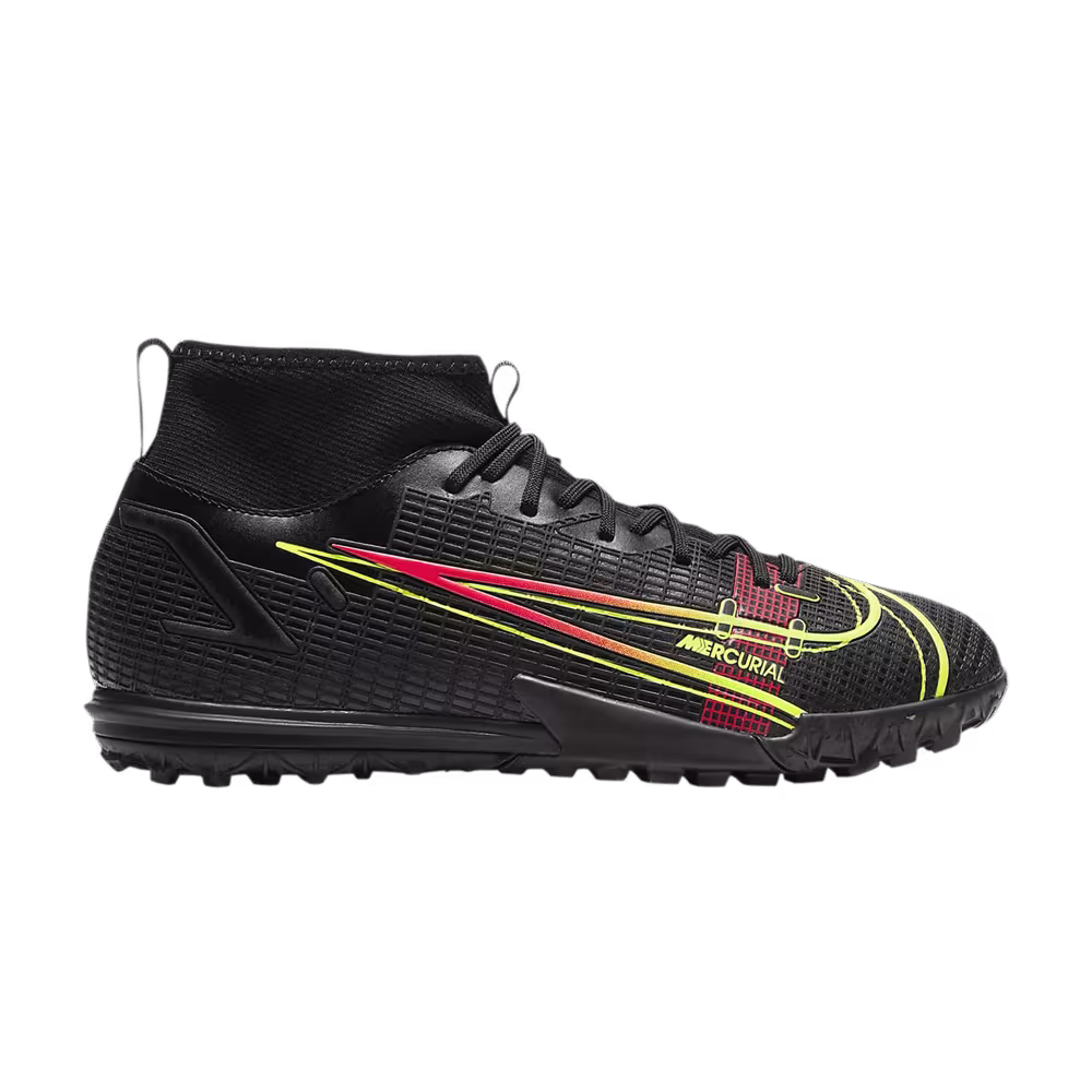 Nike Mercurial Superfly 8 Academy TF GS Black Cyber