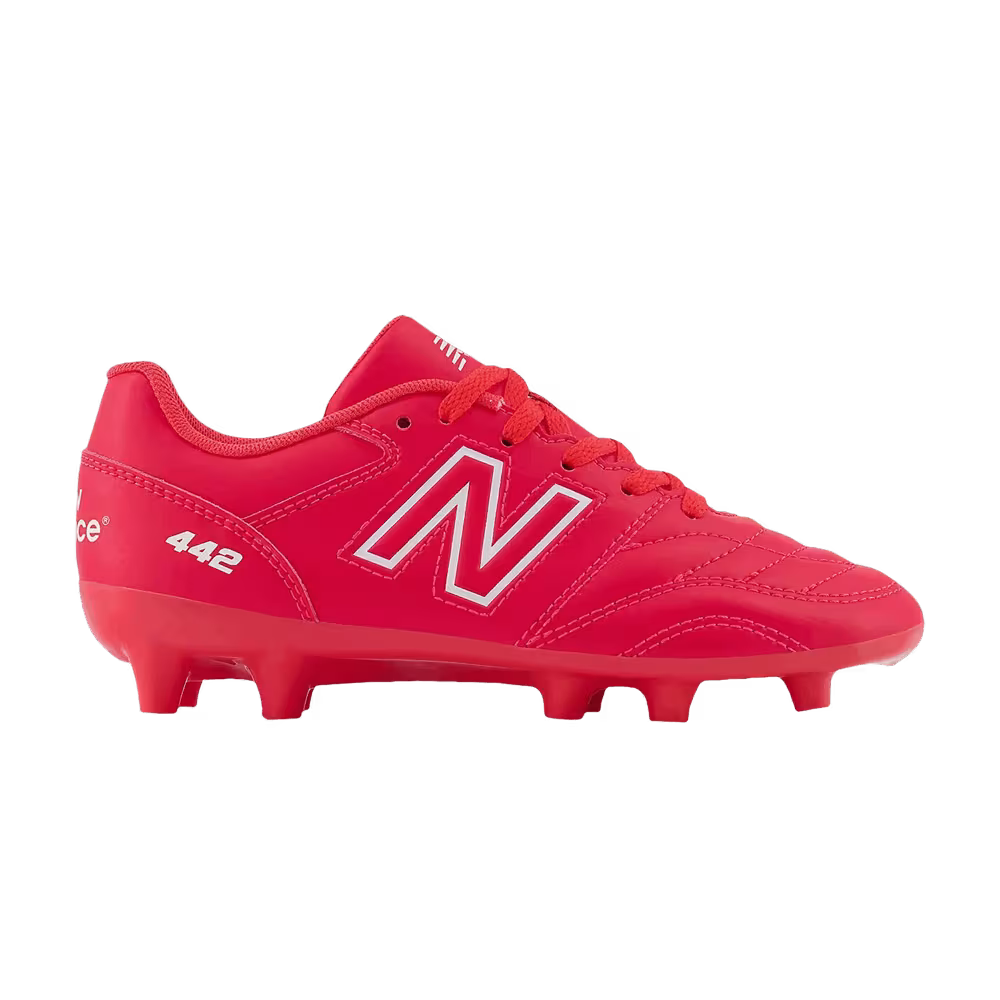 New Balance 442v2 Academy FG Big Kid Wide Energy Red