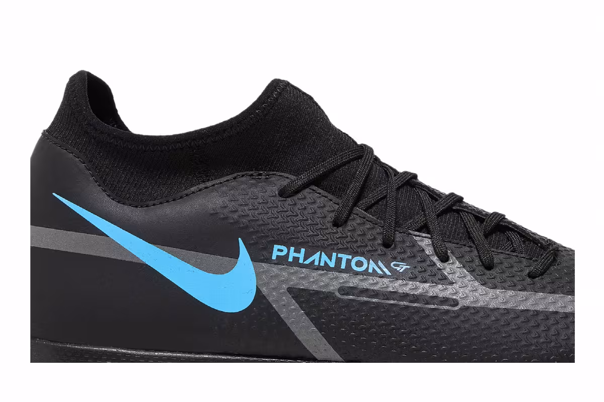 Nike Phantom GT2 Academy DF IC Black Iron Grey, view 3