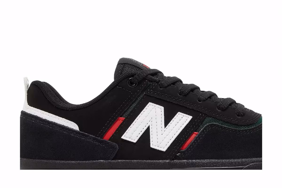 Jamie Foy x New Balance Numeric 306 Black Red, view 3