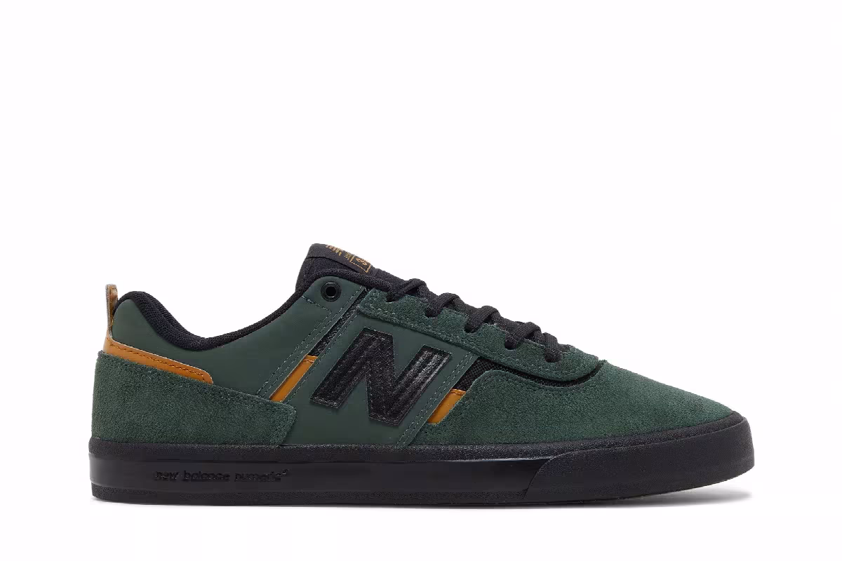 Jamie Foy x New Balance Numeric 306 Green Black, view 2