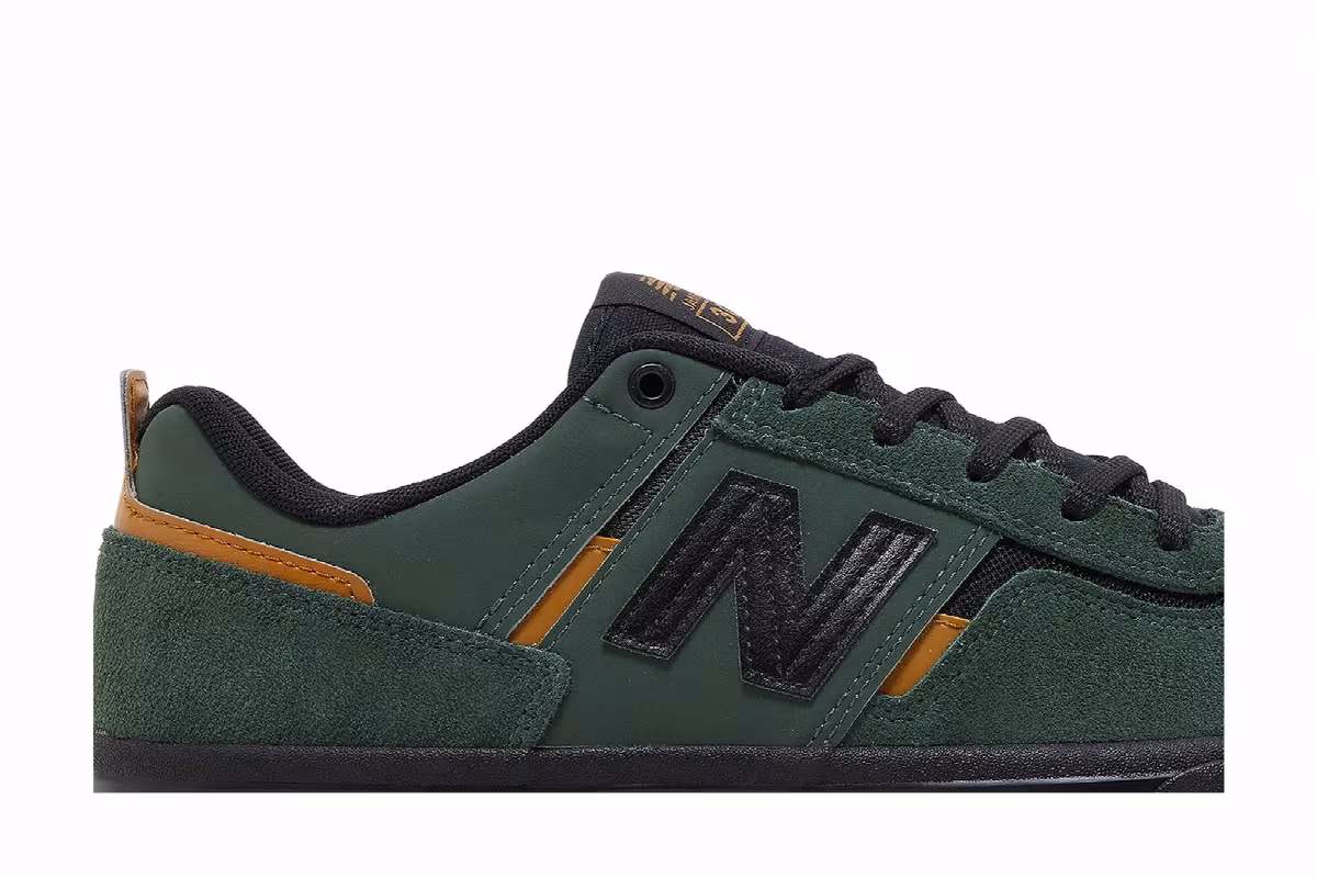 Jamie Foy x New Balance Numeric 306 Green Black, view 3