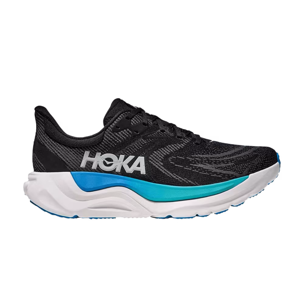 HOKA Arahi 8 Black Skyward Blue