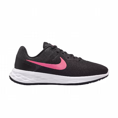 Nike Wmns Revolution 6 Next Nature Wide 'Black Hyper Pink'