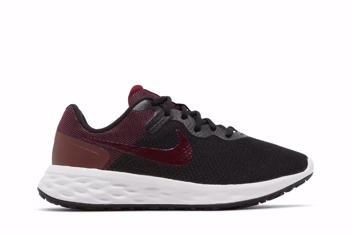 Nike Women's Revolution 6 Next Nature Black Dark Beetroot, view 2