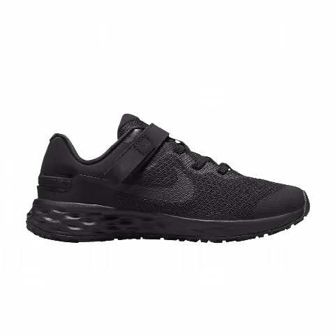 Nike Revolution 6 FlyEase PS 'Black Dark Smoke Grey'