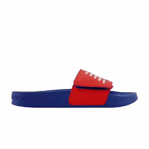 New Balance 200 Adjustable Slide Big Kid 'Neo Flame Blue Groove'