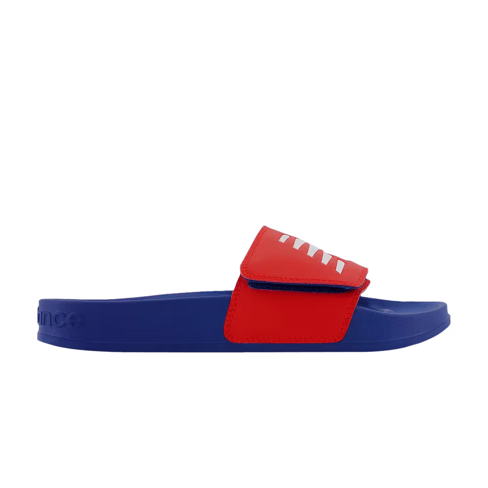 New Balance 200 Adjustable Slide Big Kid Neo Flame Blue Groove