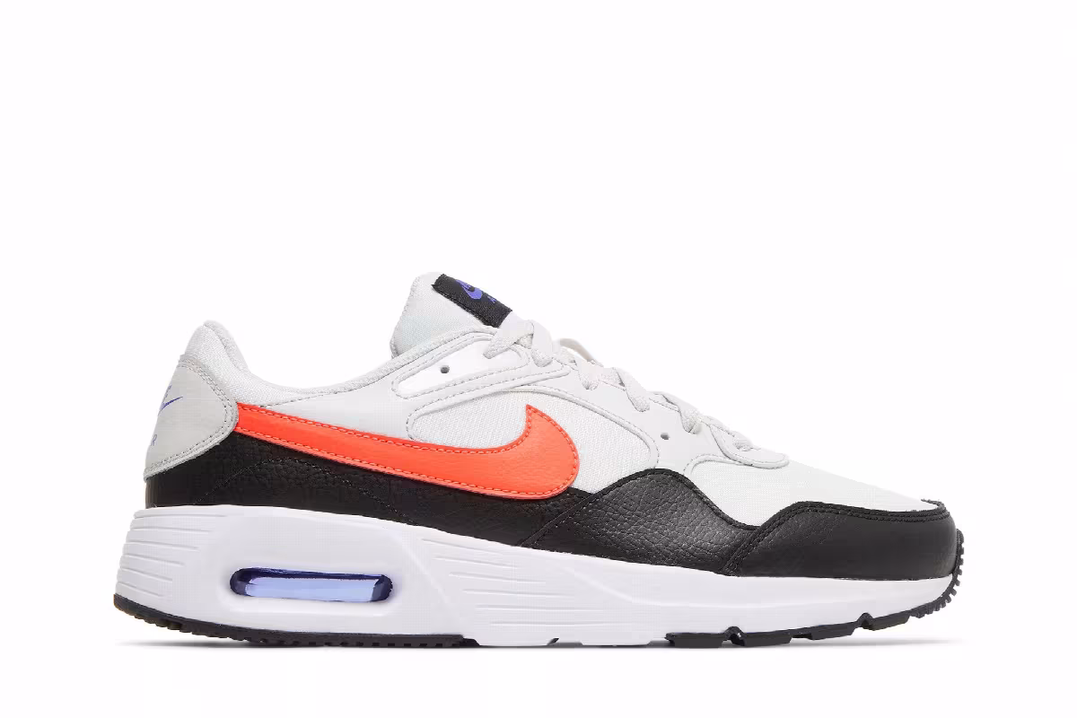 Nike Air Max SC Platinum Tint Bright Crimson, view 2