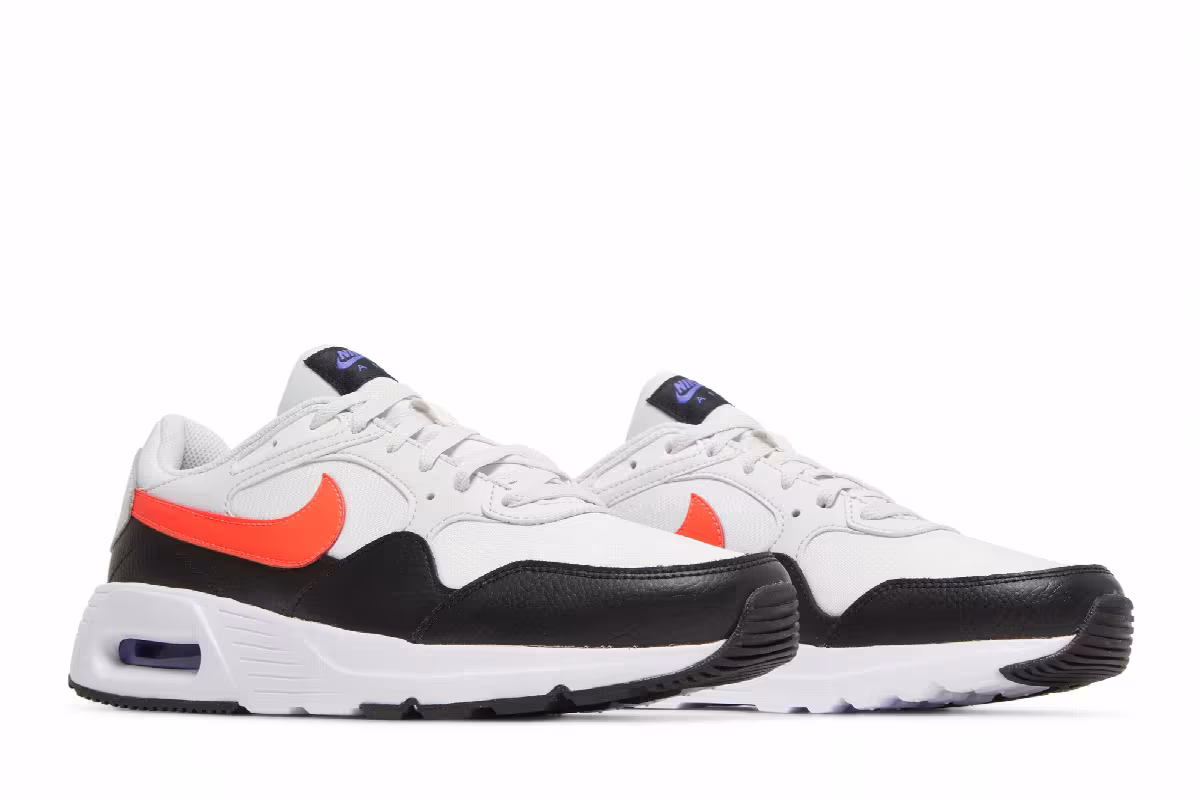 Nike Air Max SC Platinum Tint Bright Crimson, view 9
