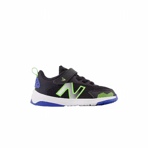 New Balance 545 Bungee Lace Toddler Wide 'Black Pixel Green'