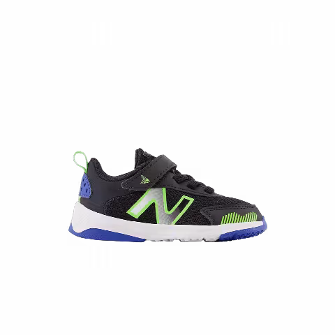 New Balance 545 Bungee Lace Toddler 'Black Pixel Green'
