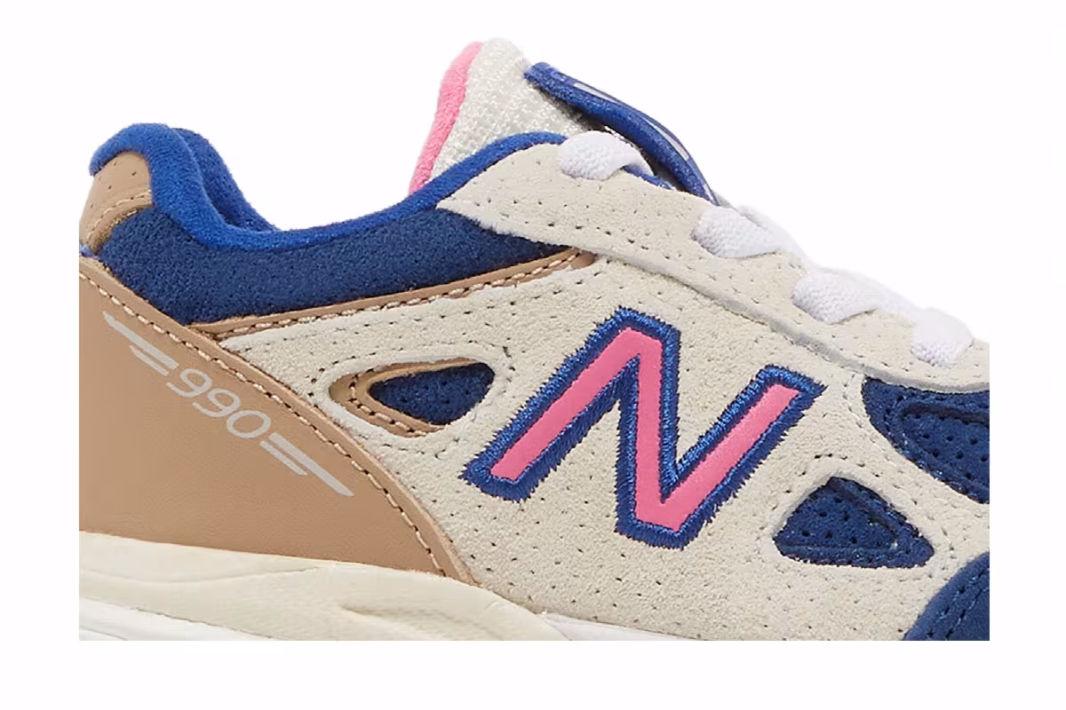 Kith x New Balance 990v4 Toddler Daytona, view 3