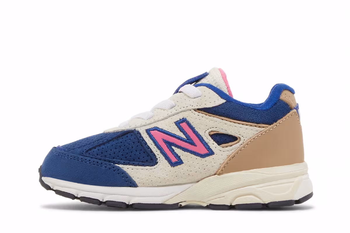 Kith x New Balance 990v4 Toddler Daytona, view 4