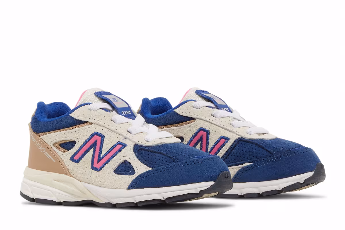Kith x New Balance 990v4 Toddler Daytona, view 9