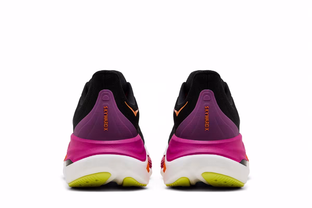 HOKA Skyward X Black Electric Aqua, view 7