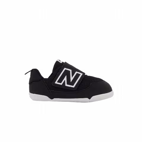 New Balance New-B Hook & Loop Toddler X-Wide 'Black White'