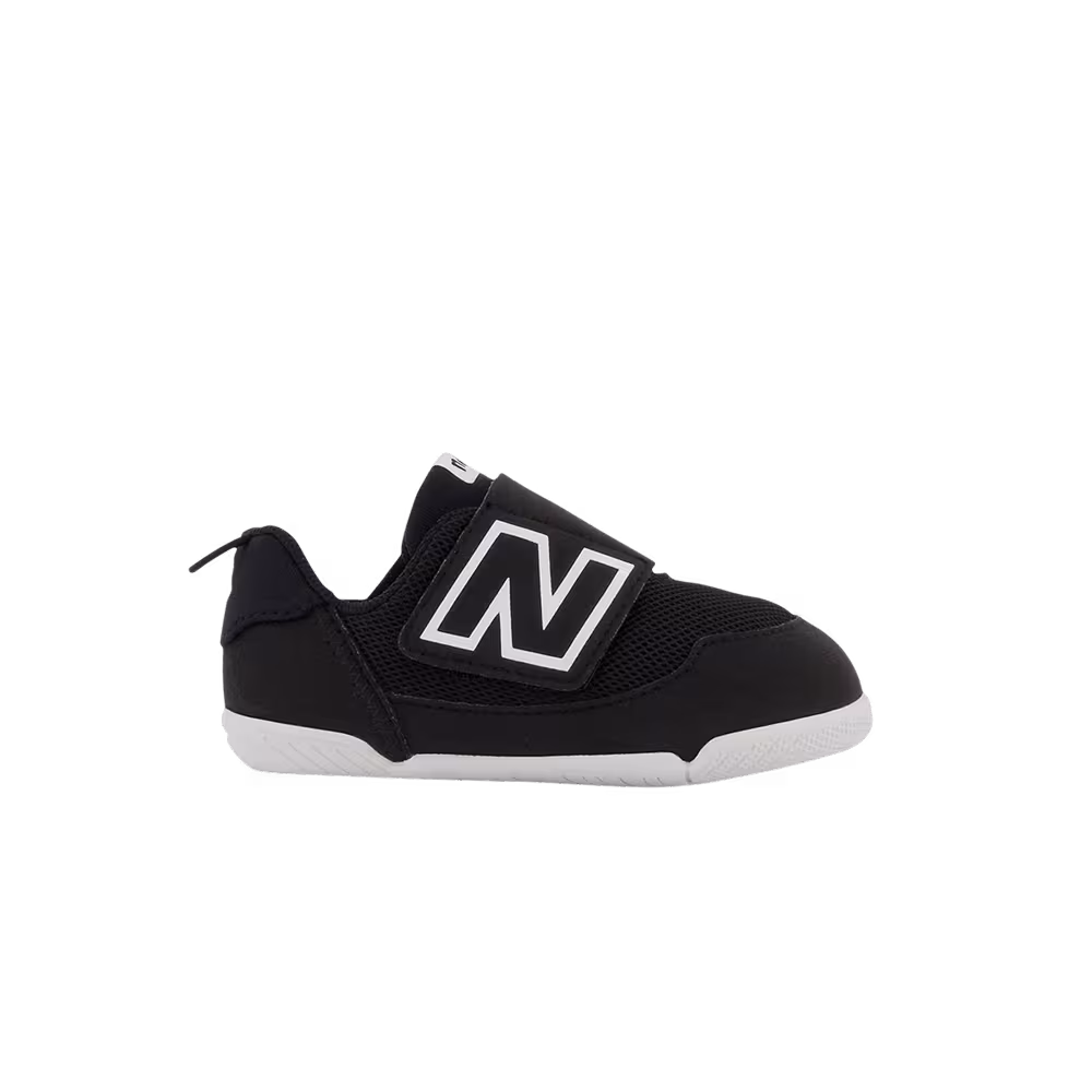 New Balance New-B Hook & Loop Toddler X-Wide Black White