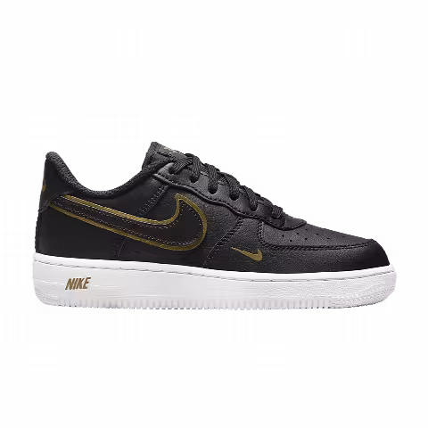 Nike Force 1 LV8 PS 'Metallic Swoosh Pack - Black'
