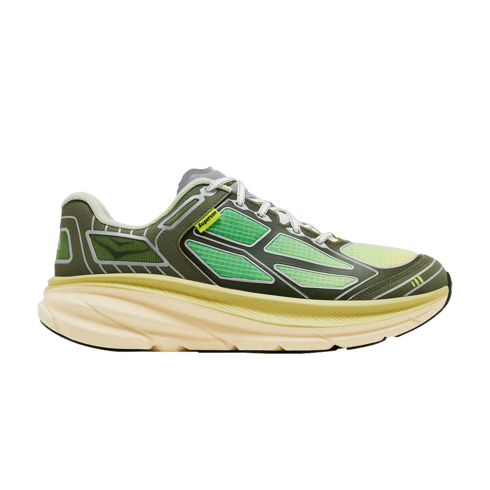 Supervsn x HOKA Clifton One9 Mantis Green
