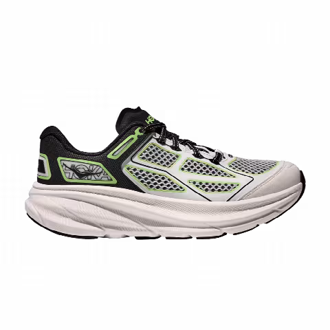 HOKA Clifton One9 'White Black Green'