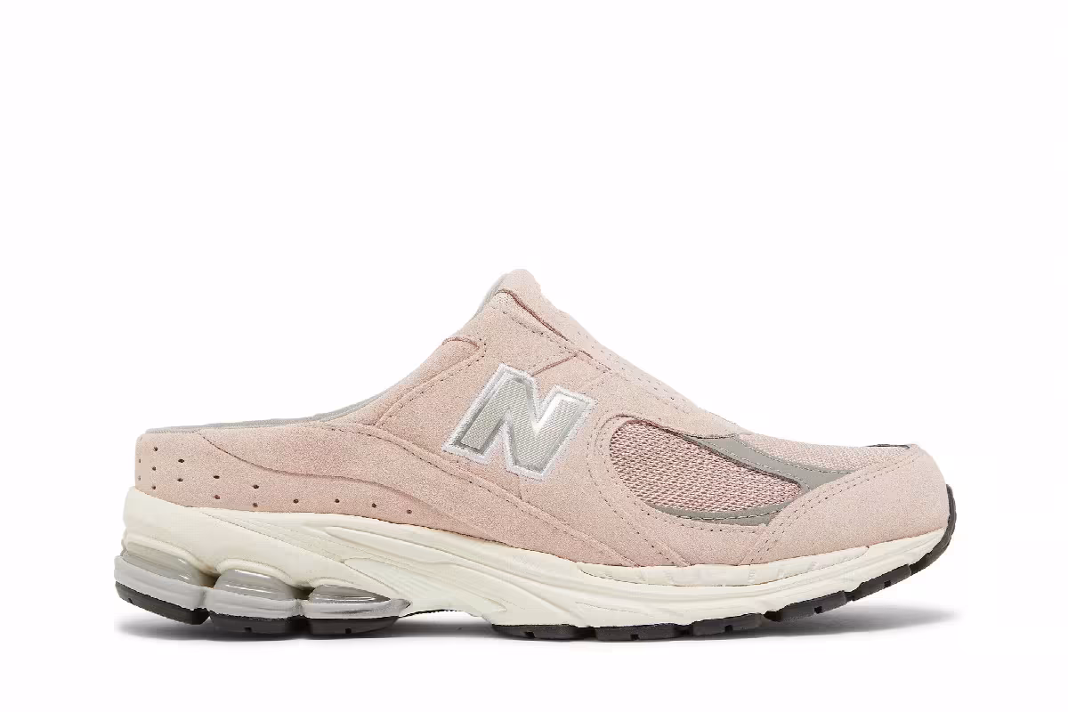 New Balance 2002R Mule Pink Sand, view 2
